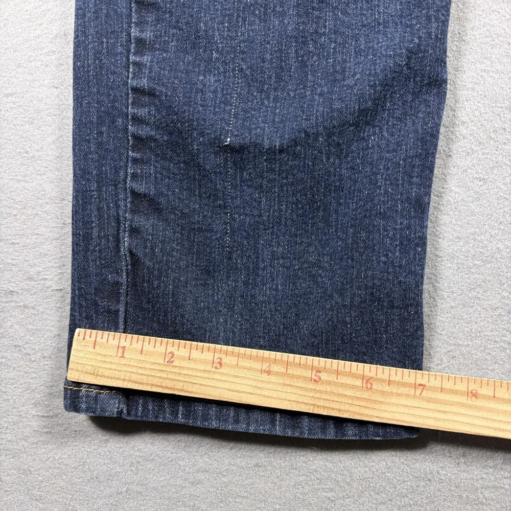 Levis 514 Jeans Mens 36x32 Blue Dark Wash Regular Straight Stretch Denim Pants